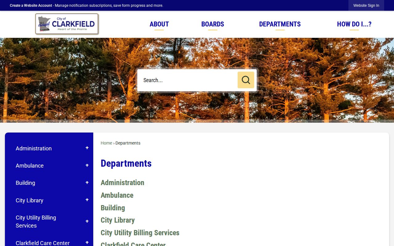 Clarkfield Yellow Medicine County law-enforcement record source page